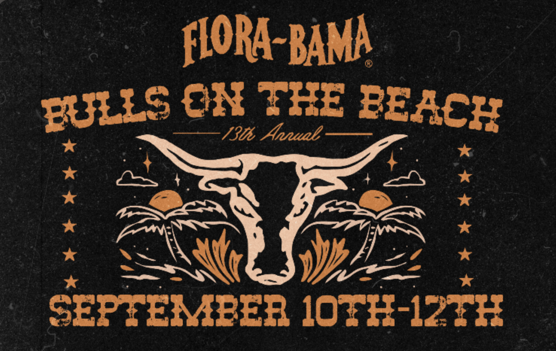 BULLS ON THE BEACH